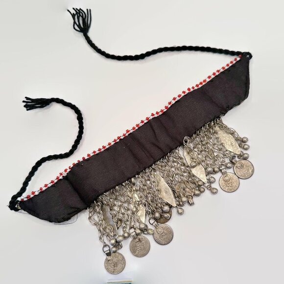 Boho Choker, Afghan, Coins, Arm Band, Anklet, Middle Eastern, Belly Dance, Boho - Picture 5 of 6